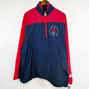 Starter Vintage 1996 Limited Edition Olympics Atlanta Windbreaker Pullover Dead